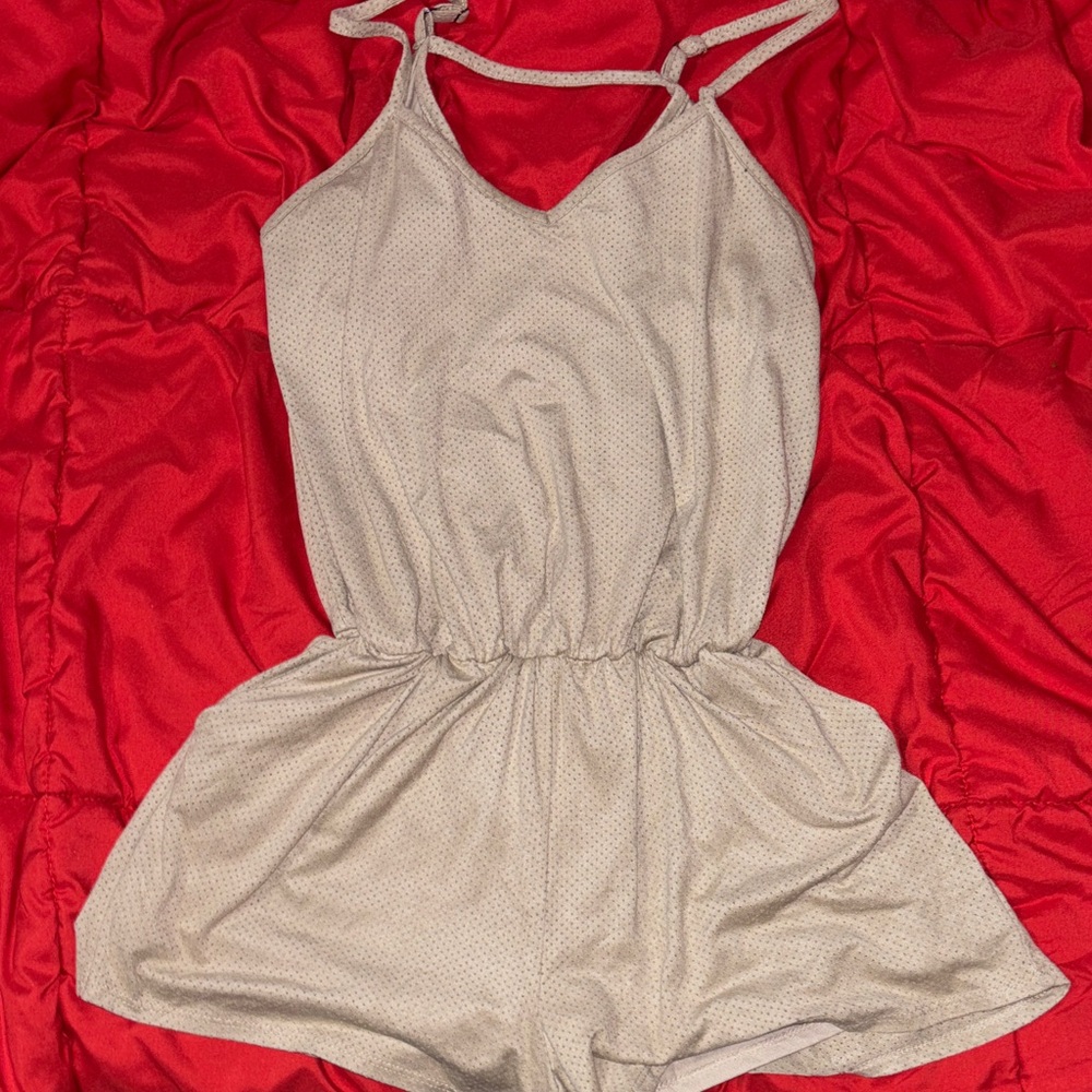 Tan Romper